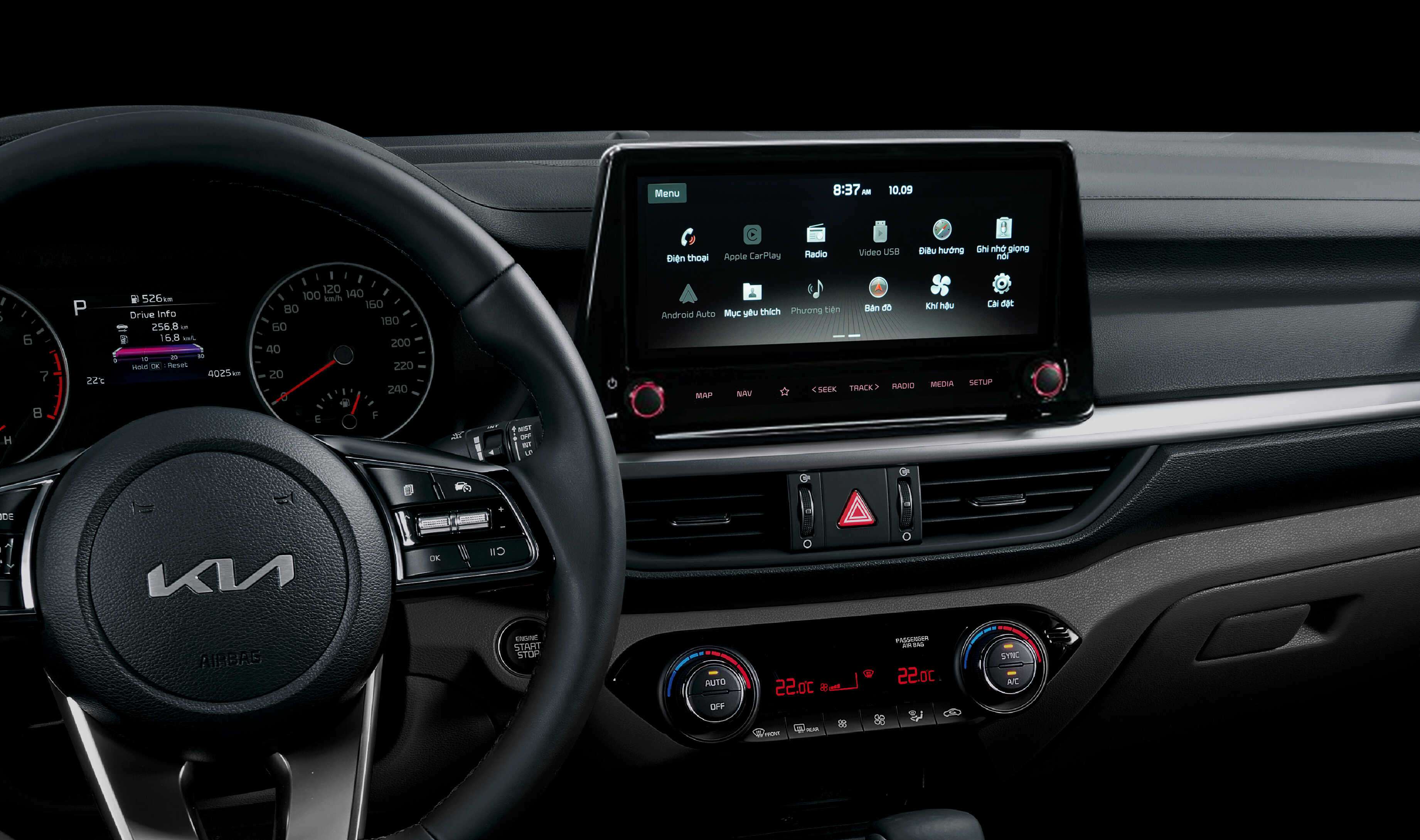 HỆ THỐNG THÔNG TIN GIẢI TRÍ VỚI MÀN HÌNH 10.25"